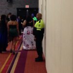 1st Armor provides security for over 800 teens at an event in Wellesley
